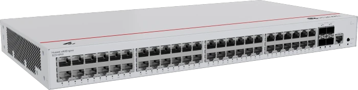 Huawei eKit SME Network eKitEngine S220 Series Rackmount Gigabit Managed Switch, 48x RJ-45, 4x SFP+, 380W PoE+