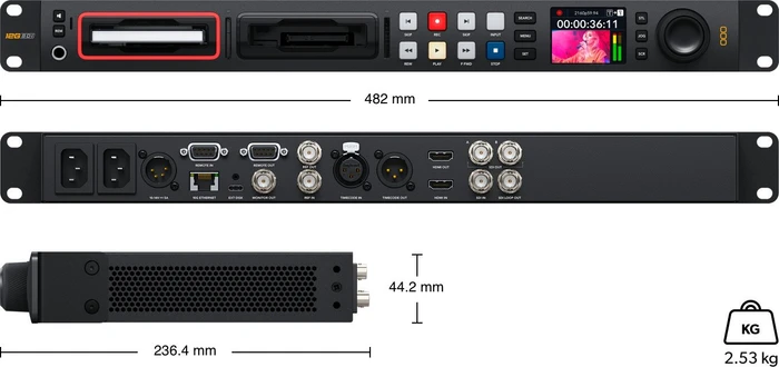Blackmagic Design HyperDeck Studio 4K Pro