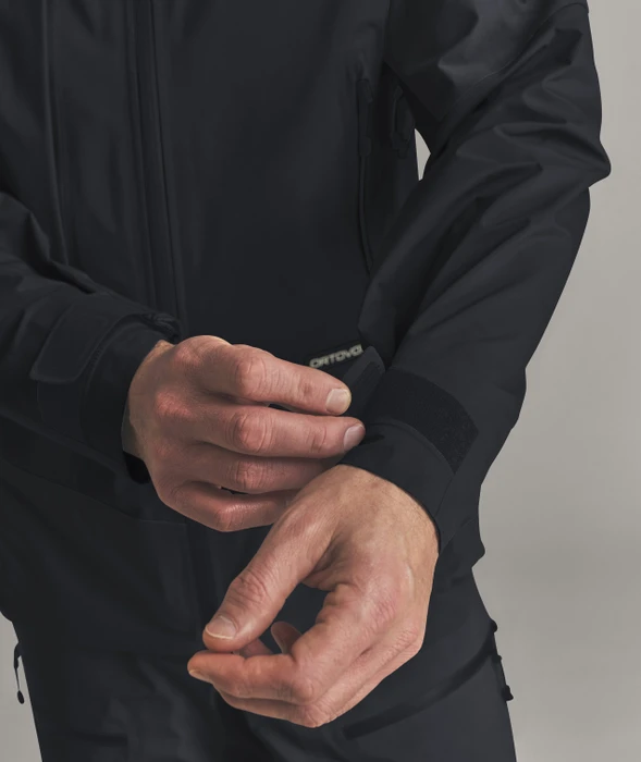 Ortovox Ortler Gore-Tex Funktionsjacke black raven (Herren)