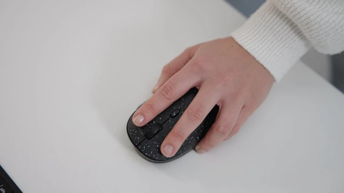 Targus ErgoFlip EcoSmart Mouse schwarz, Bluetooth