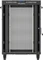 Lanberg 19" Rackschrank 22HE, LCD, freistehend, Flat Pack, V2, Gitternetztür, IP20, RAL 9004, 800mm tief Vorschaubild