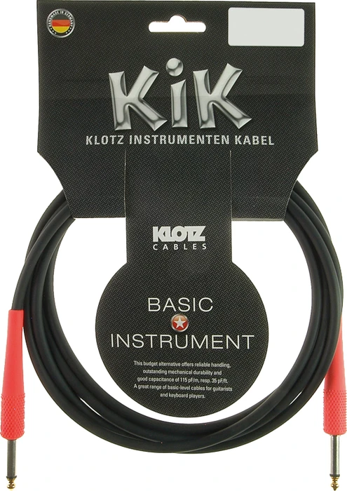 Klotz KIK schwarz/rot 1.5m