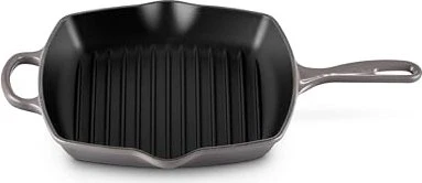 Le Creuset Grillpfanne quadratisch 26x26cm flint