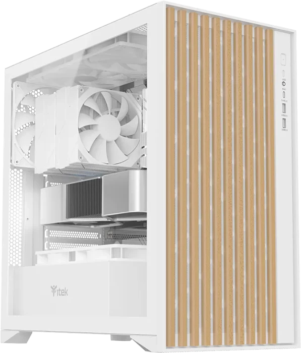 iTek Woody White, Glasfenster