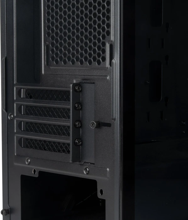 SilverStone Aeroslots Gen 2, PCI Slotblende, schwarz, 4er-Pack