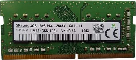 SK hynix SO-DIMM 8GB, DDR4-2666, CL19-19-19, 1RX8