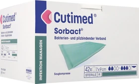 BSN medical Cutimed Sorbact Saugkompressen, 7 x 9cm, 42 Stück