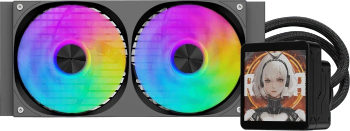 DarkFlash DV240S MAX Black, schwarz