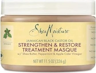 Shea Moisture Jamaican Black Castor Oil Strengthen & Restore Treatment Haarmaske