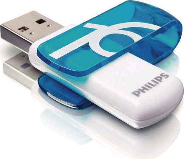 Philips Vivid 16GB blau, USB-A, USB 3.2 Gen 1×1