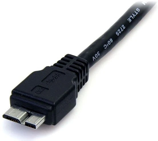 StarTech USB3AUB50CMB, USB-A 3.0 auf USB 3.0 Micro-B Adapterkabel, 0.5m