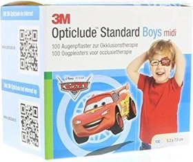 3M Opticlude Disney Boys midi, 100 Stück
