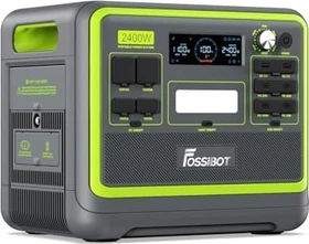 Fossibot F2400 Solargenerator grün, 2048Wh