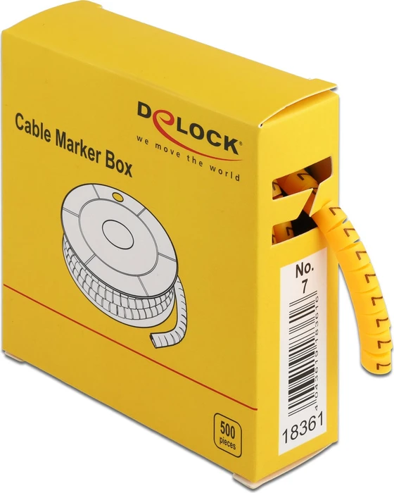 DeLOCK Kabelmarker / Kabel-Clips