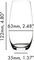 Riedel The O Wine Tumbler Champagnerglas, 2 Stück Vorschaubild