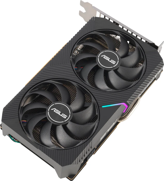 ASUS Radeon RX 6500 XT Dual OC, DUAL-RX6500XT-O4G, 4GB GDDR6, HDMI, DP