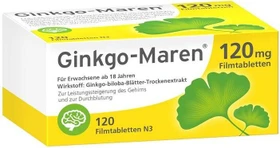Ginkgo-Maren 120mg Filmtabletten, 120 Stück