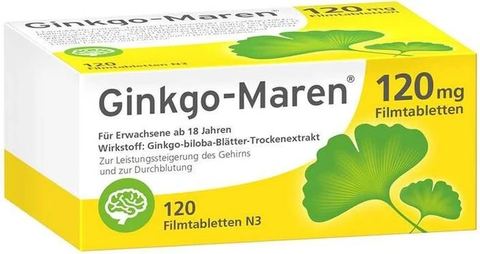 Ginkgo-Maren 120mg Filmtabletten, 120 Stück
