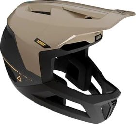 Leatt MTB 5.0 Gravity Fullface-Helm braun