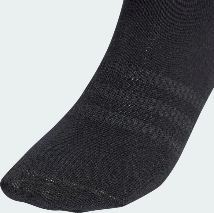 adidas Thin and Light Ankle Socken medium grey heather/white/black, 3 Paare