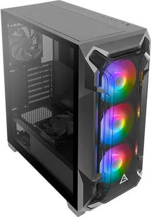 Antec Dark League Dark Fleet DF600 Flux, Glasfenster