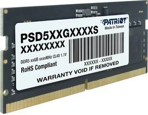 Patriot Signature Line SO-DIMM 32GB, DDR5-4800, CL40-40-40-77, 2R