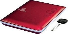 LenovoEMC eGo Portable Protection Suite, rot, 320GB, USB-A 2.0