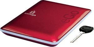LenovoEMC eGo Portable Protection Suite, rot, 320GB, USB-A 2.0