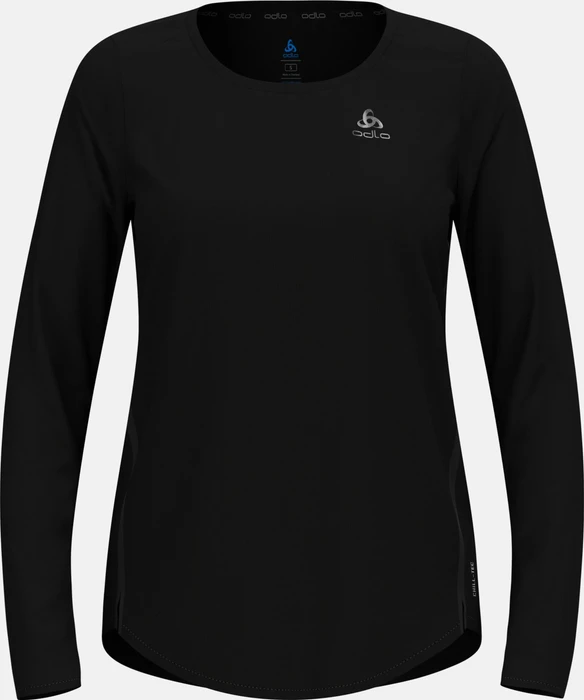 Odlo Zeroweight Chill-Tec Laufshirt langarm schwarz (Damen)