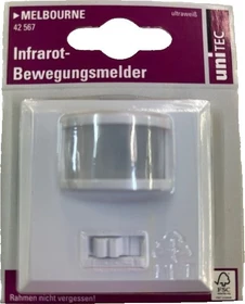 uniTEC MELBOURNE Serie 702 UP-Bewegungsmelder, ultraweiß