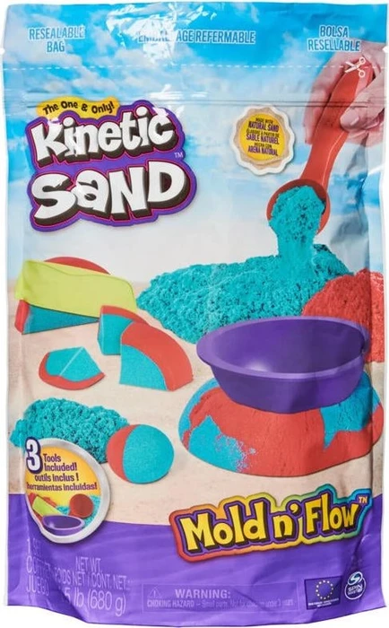 Spin Master Kinetic Sand Mold n' Flow