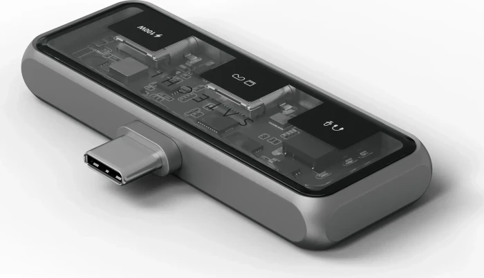 Satechi Mobile XR Hub with Audio, grau, USB-C 3.0 [Stecker]