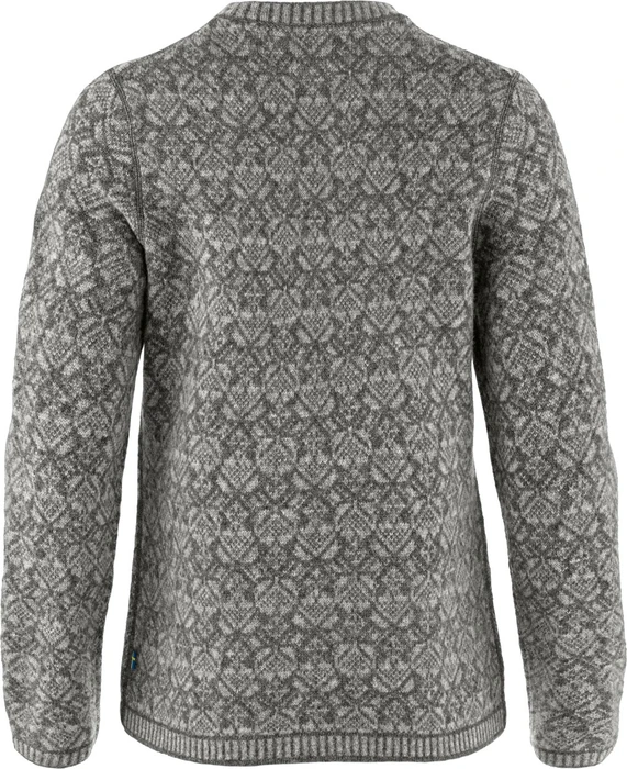 Fjällräven Snow Round Neck Strickpullover grau (Damen)