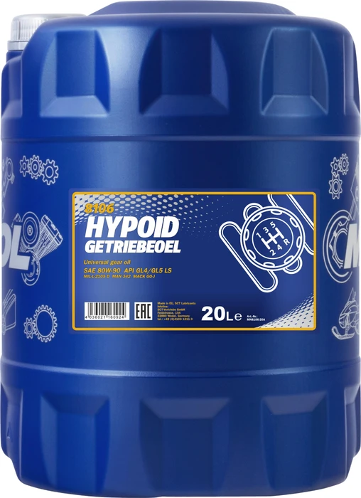 Mannol Hypoid Getriebeöl 80W-90