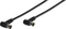 Vivanco TV/Radio Antennenkabel, 2x F-Stecker 90° gewinkelt, 90dB, schwarz, 3m Vorschaubild