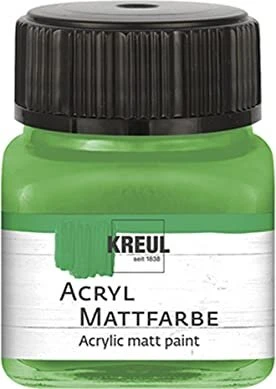 Kreul Acryl Mattfarbe, hellgrün, 20ml