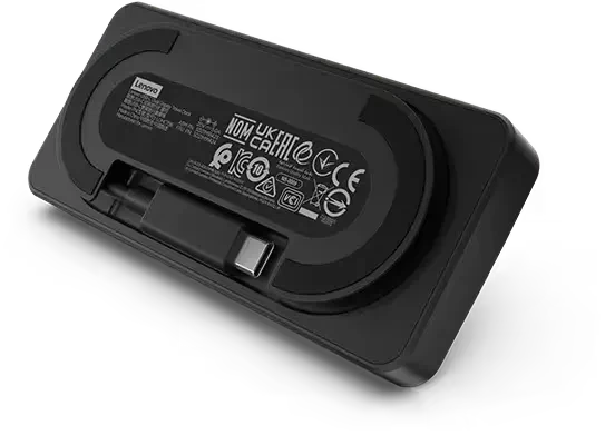 Lenovo USB-C Dual Display Travel Dock (40B9), ohne Netzteil, USB-C 3.1 [Stecker]