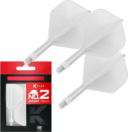 Target K-Flex No.2 kurz Schaft weiß
