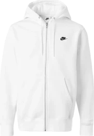 Nike Club Fleece FZ Hoodie weiß (Herren)