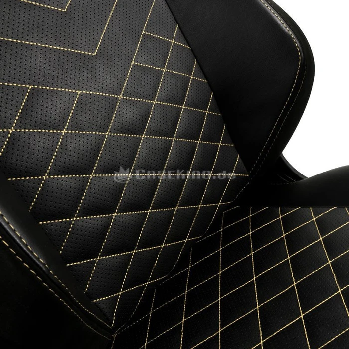 noblechairs Hero Gamingstuhl, schwarz/gold