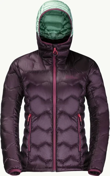 Jack Wolfskin Alpspitze Down Hoody Funktionsjacke grapevine (Damen)