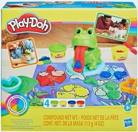 Hasbro Play-Doh Farbi, der Frosch