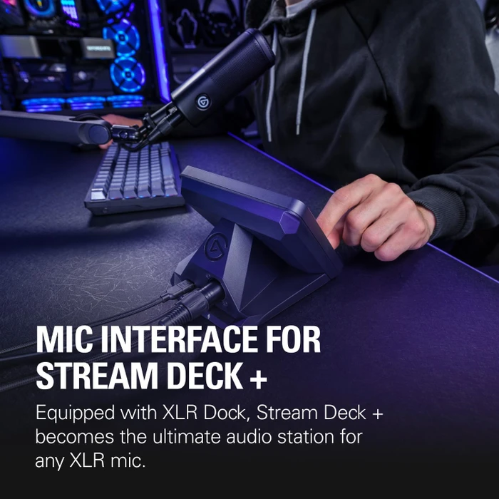 Elgato XLR Dock for Stream Deck+, USB-C 2.0 [Buchse]