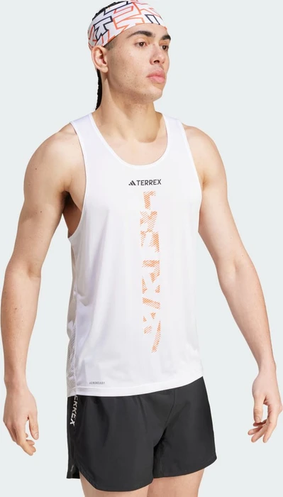 adidas Terrex Xperior Singlet Laufshirt ärmellos weiß (Herren)
