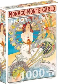 ENJOY Puzzle Alfons Mucha: Monaco Monte Carlo