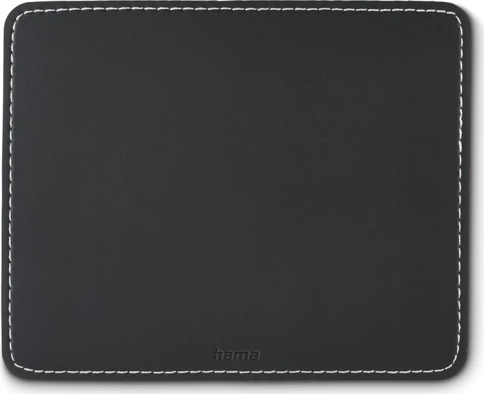 Hama Mauspad "Lederoptik", 220x180mm, schwarz