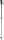 Atomic Revent JR Telescopic Alpin Skistock schwarz (Junior) (AJ5006008)