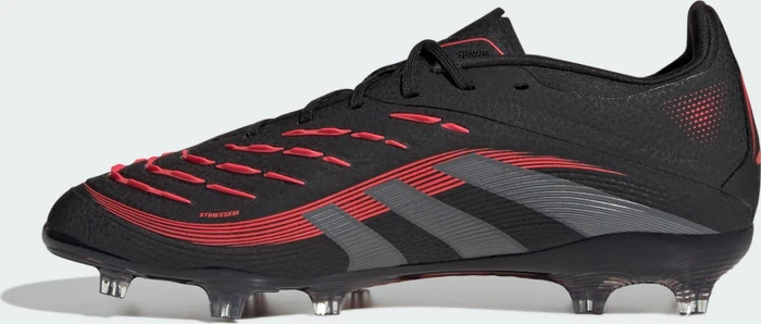 adidas Predator Elite FG core black/grey four/lucid red (Junior)