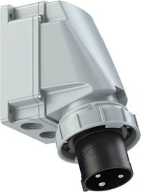 PCE CEE-Wandgerätestecker 63A 3p 7h IP67 POWER TWIST