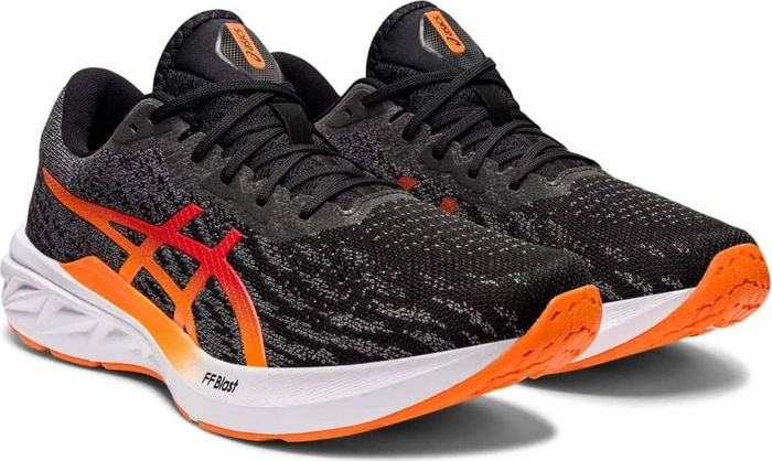 Asics Dynablast 2 black/shocking orange (Herren)